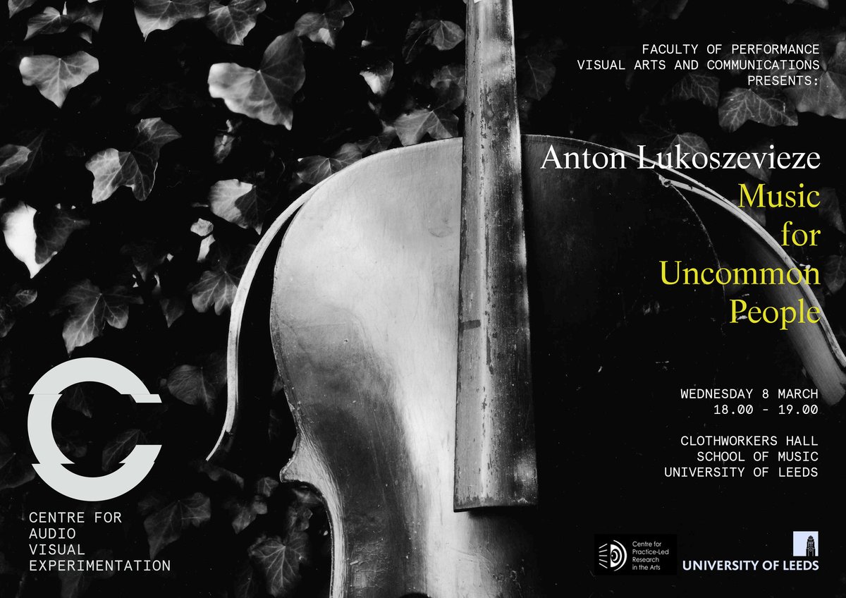 Anton Lukoszevieze Event