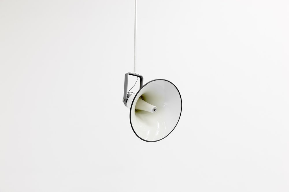 Susan Philipsz horn speaker