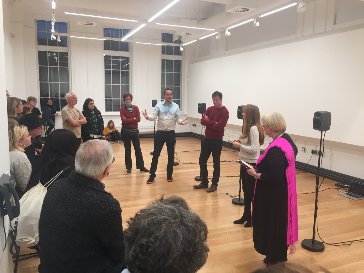 Sam Belinfante and Susan Philipsz In conversation in the Project Space